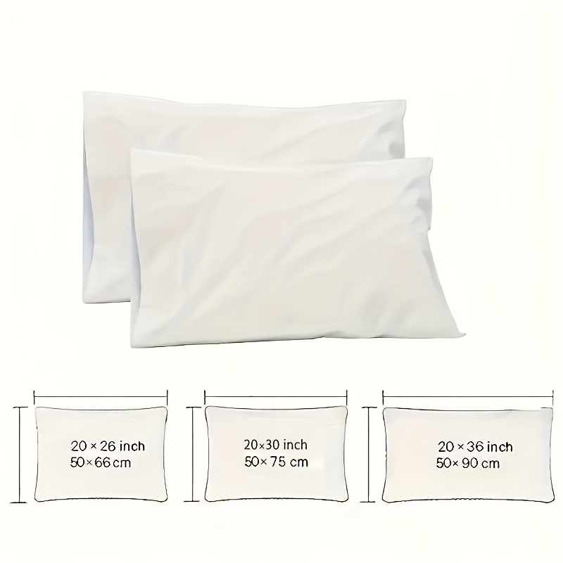 1pc Comfortable and Breathable Striped Satin Pillowcase - Envelope Closure - Soft and Skin-Friendly
