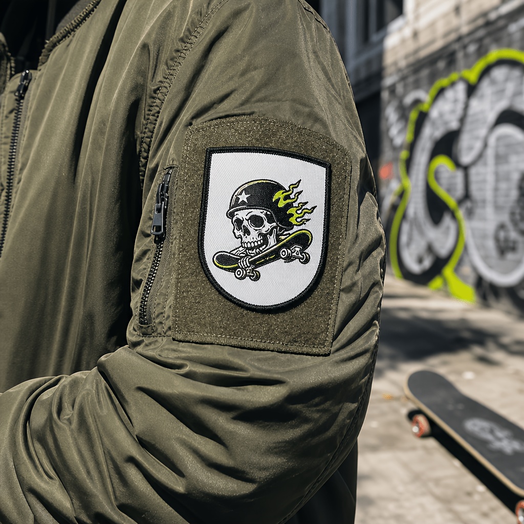 Image of Transfer Fabric Patches, Support Diy Pattern Customization With High-definition Printing, Practical Decorative Ornaments For Hoodies, Outdoor Jackets, Baseball Caps, And Daily Canvas Backpacks