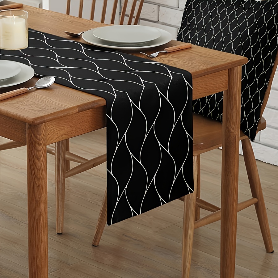 

1pc And Table , Table Mat, Rectangular Tablecloth For Kitchen, , , Restaurant Decor, Banquet Supplies