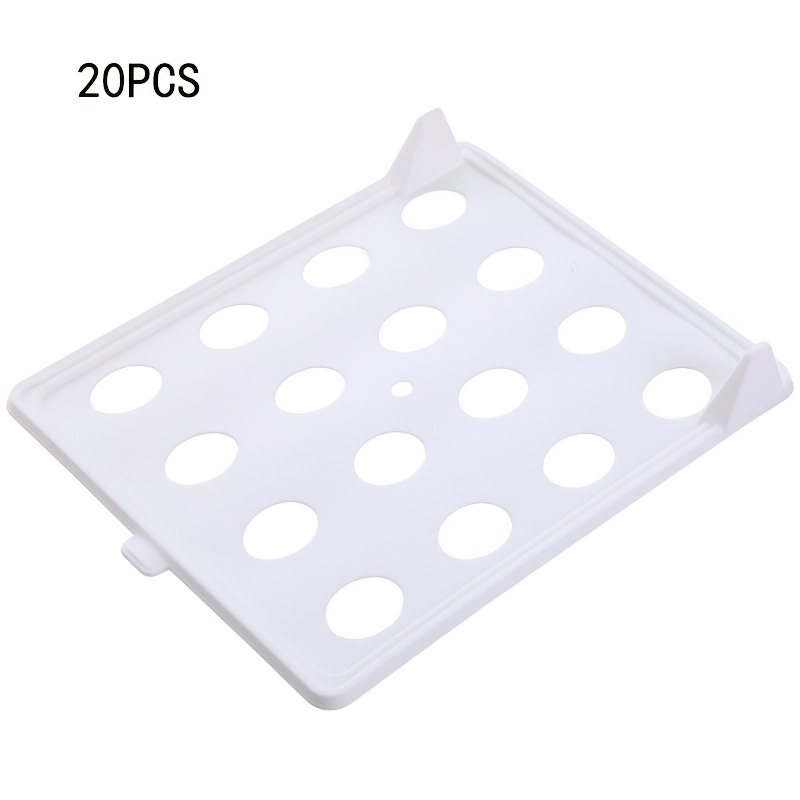 TEMU 10/20 piezas de estantes plegables para almacenamiento de ropa, tablas plegables, estantes para almacenar y organizar suéteres de manga corta,