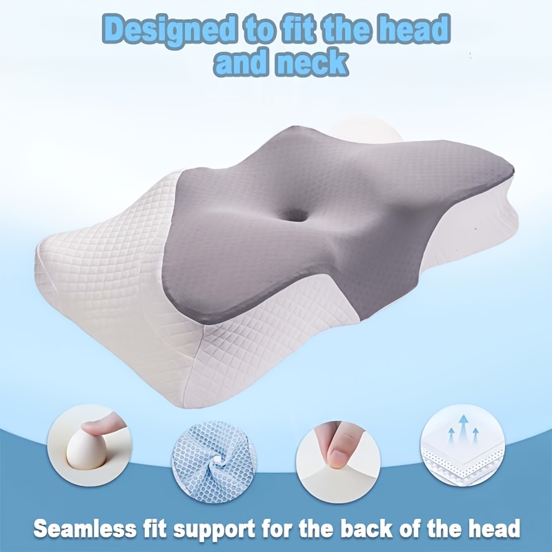 Multi-functional Pillow, Breathable Soft, Slow Rebound Breathable Memory Foam , Cervical Spine Support, Suitable For All Kinds Of Sleeping Positions, Household Bedding Necessities, Gifts To The Family