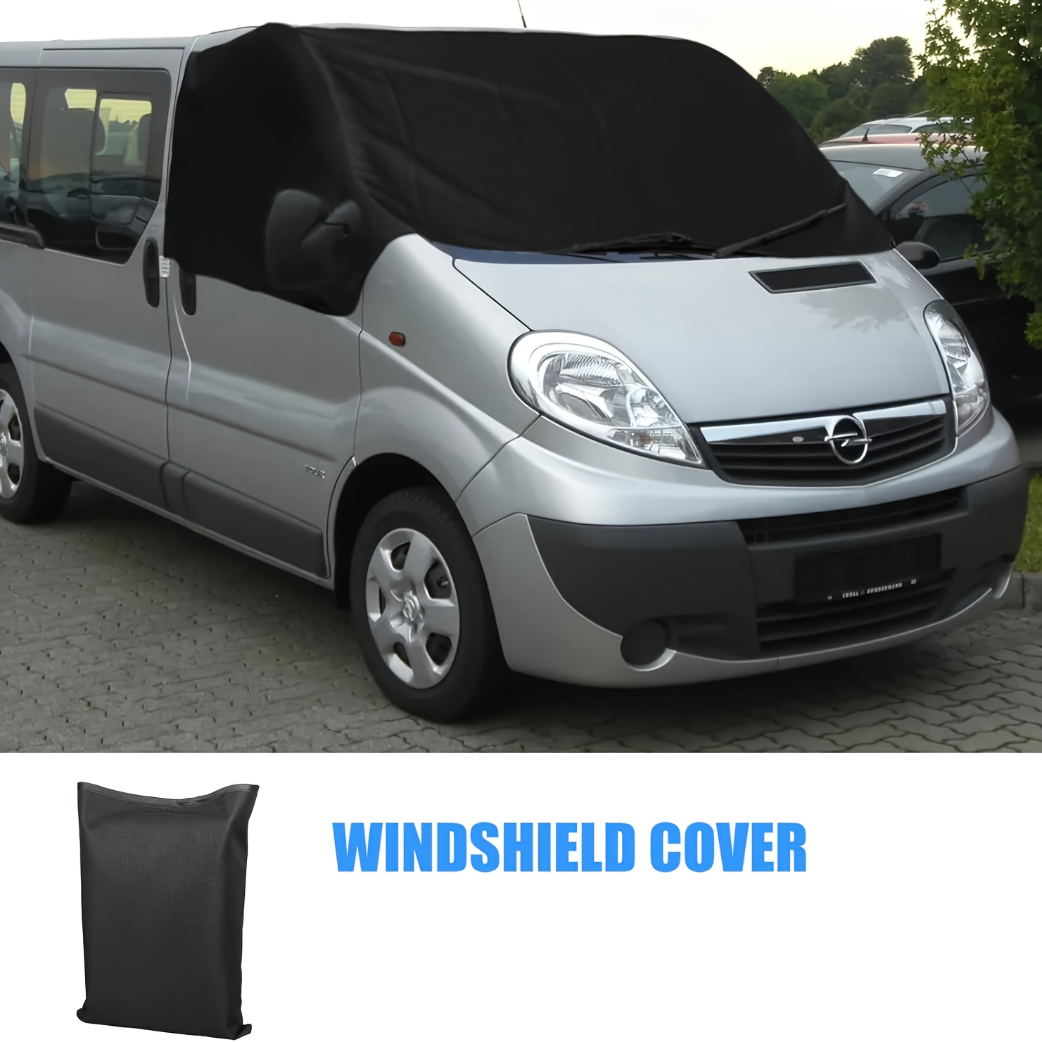 Opaltool Windscreen Wrap Cover For O-pel 2001-2014, Luxury 600d Car Windscreen Cover, Sun Protection Windscreen Cover