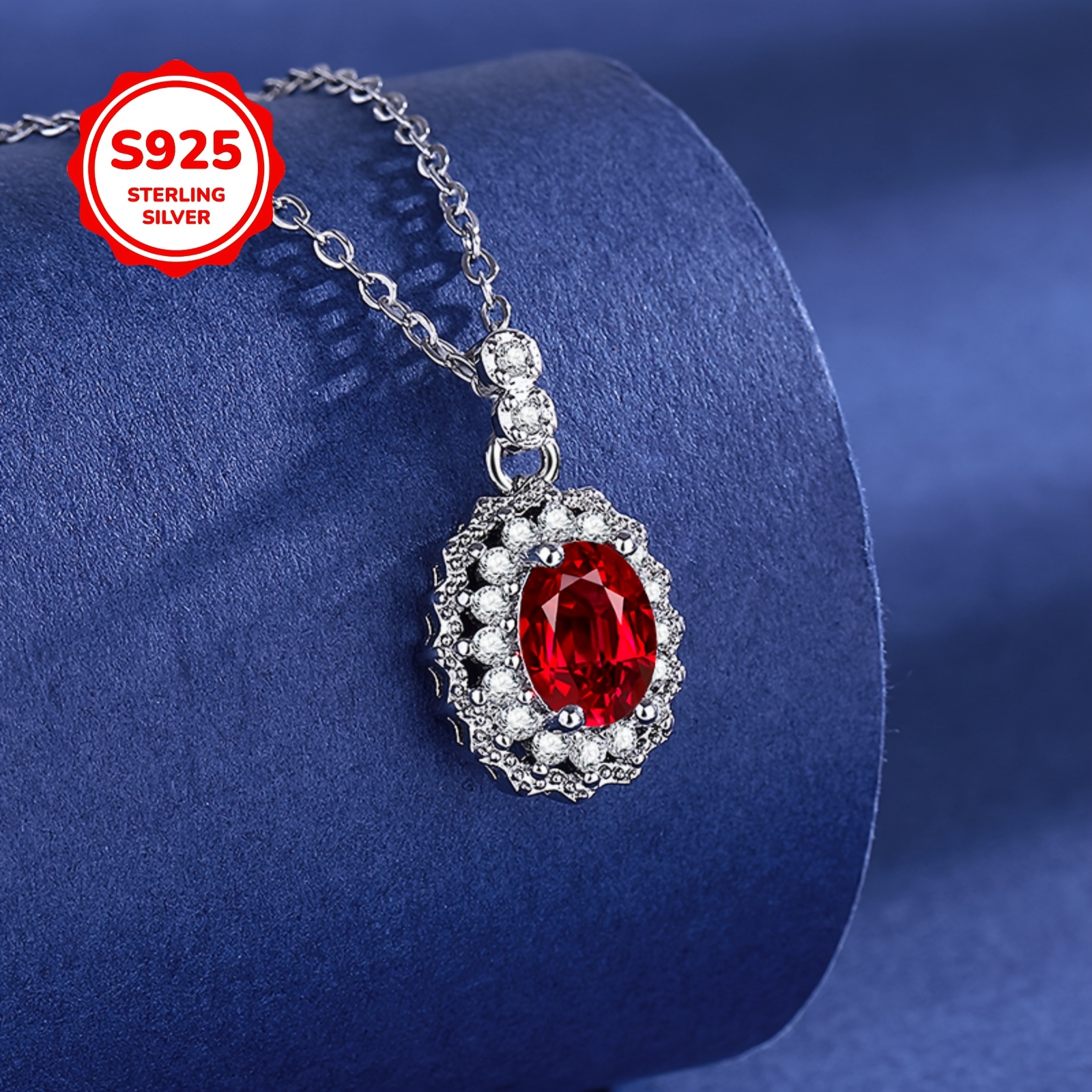 1 stuks S925 Zilveren Dames Hanger, Geschikt voor Dagelijks Gebruik Elegante All-Match Ketting, Vakantie Cadeau Kerstcadeau/Essentieel om te Cadeauwen