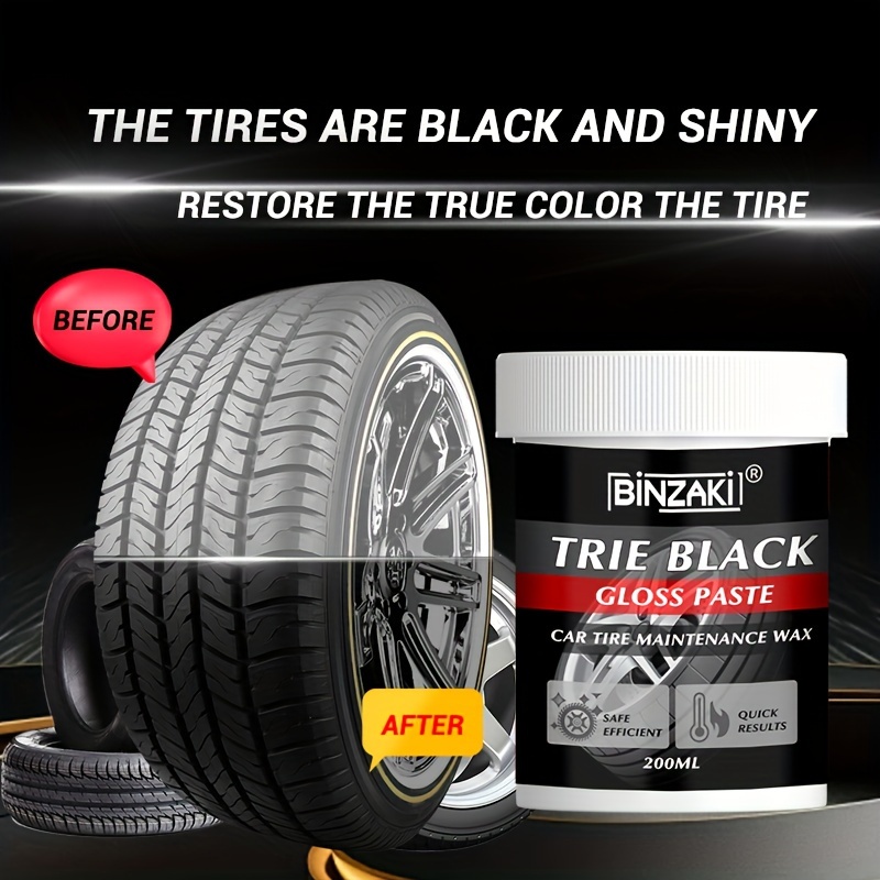 

gleaming Finish" Multi-purpose Car & Motorcycle Tire Shine Wax - Durable Anti-aging Protection, Gloss Enhancer For Bicycles, Dashboard & Leather Seat Maintenance