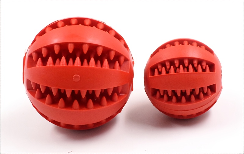funbite chew ball balls for interactive play food dispenser molar teeth cleaning mental stimulation and long lasting entertainment for your furry friend without battery Product details 9