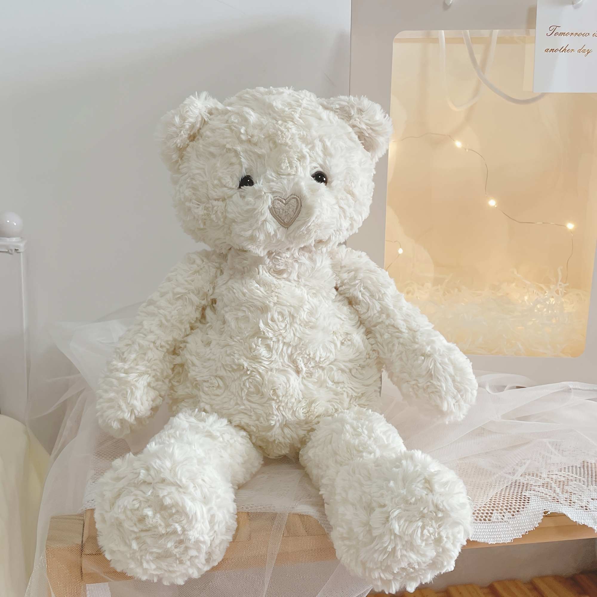 TEMU Teddy Bear Plush, Bear Stuffed Animal, Stuffed Animals, Baby Toys, Plush, Toys, Plush Animals, Gifts For Girls, Birthday Gifts For Women
