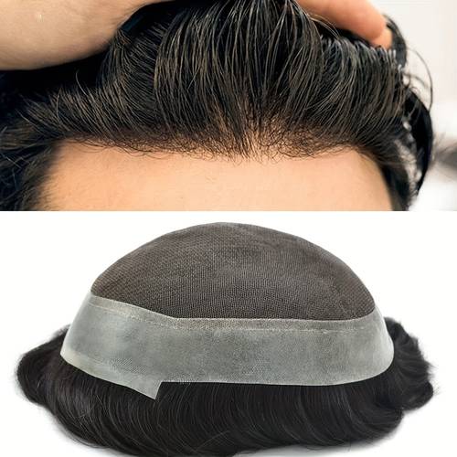 breathable australia with clear in perimeter men toupee hair piece replacement 6 8 7 9 8 10 different size real human hair system units wigs for men with natural looking invisible hairline