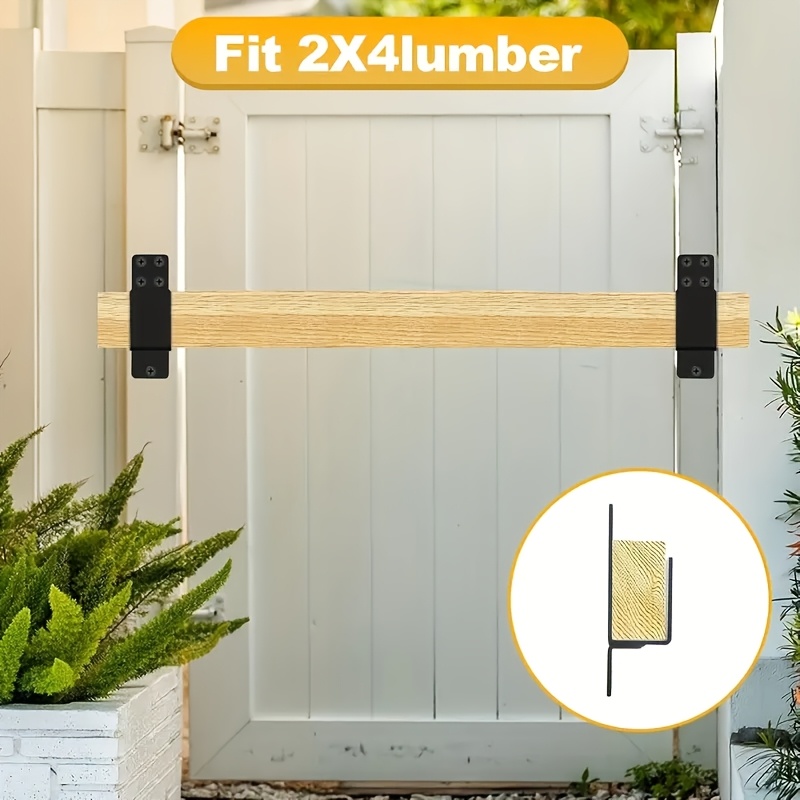 

Heavy-duty Metal Door Bracket For Home Security - Single Pack