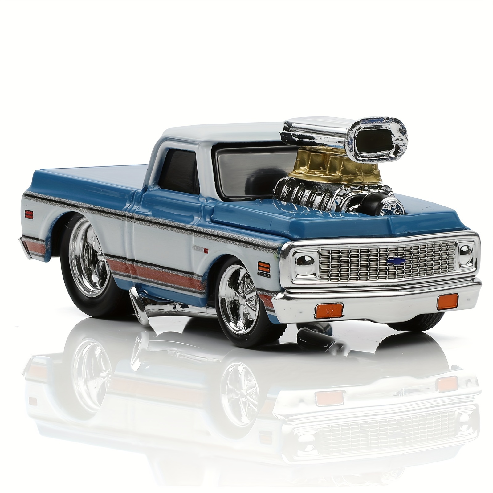 

Maisto Scale Miniature 1972 C10 Pickup - Metal Collectible Car Toy For Youngsters Aged 3-6