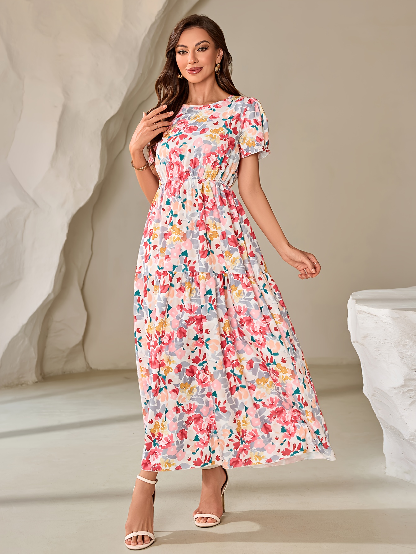 womens maxi dresses sold on Temu United States