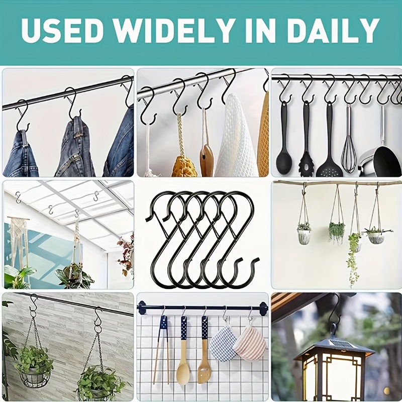 shaped hooks metal s hooks hanging plants s hooks - Temu Mauritius