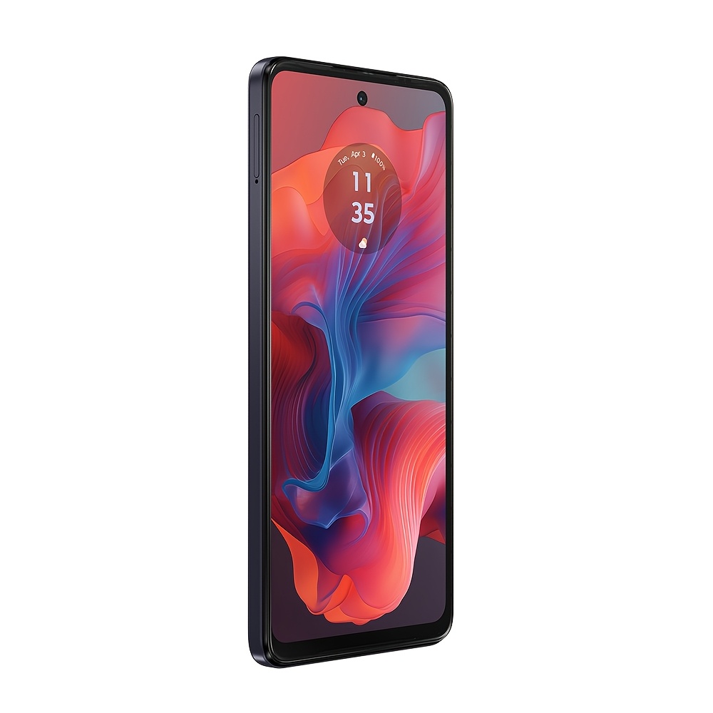 هاتف شريطي موتورولا g04s 4g، 4+128 أسود، دقة 1600x700، فيديو 1080 بكسل، شريطي، منفذ usb من النوع c، واي فاي، بطارية 5000 مللي أمبير، نظام تشغيل ، التعرف على ، شحن سريع متزامن، عام 2024 التفاصيل 0