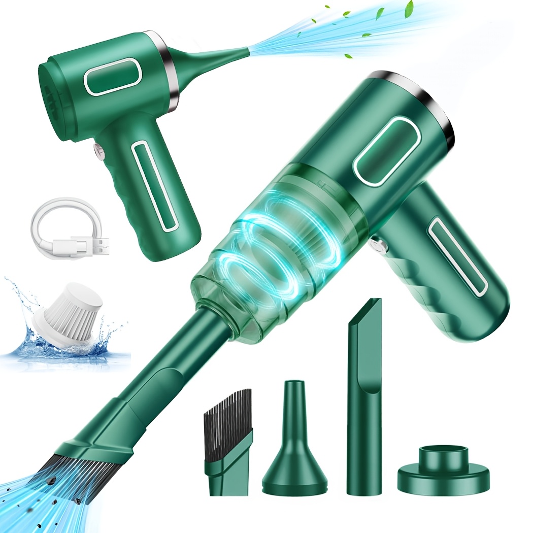 TEMU Brand New Upgraded Wireless Mini Vacuum Cleaner, A For Cleaning Computers, Portable Rechargeable Car Vacuum Cleaner Handheld, Wireless Duster,