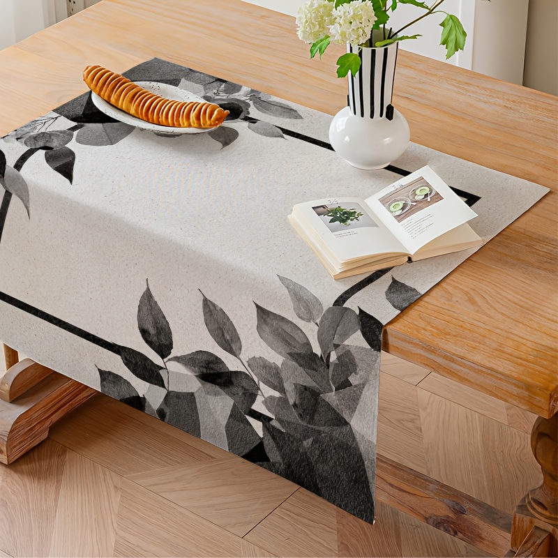 christmas table cover featuring holly flowers suitable for     indoor holiday decorations and christmas parties   in sizes tablecover