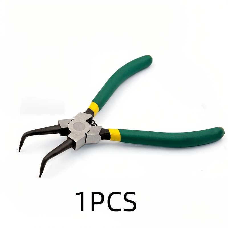 TEMU 1pc Of Heavy-duty - Circlip Pliers With An Internal And A Comfortable Grip - Ideal For Automotive Repairs, Suitable For Auto Mechanics,