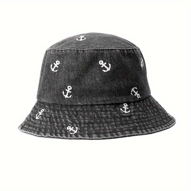 Vintage Washed Bucket Hat (+4 Colors) Vintage Black - Washed