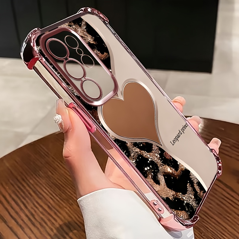 Etui za telefon - Zaščitni ovitek za telefon Samsung Galaxy S25/S24/S23/S22 Ultra, Plus, FE in Edge, s prozornim galvaniziranim dizajnom s