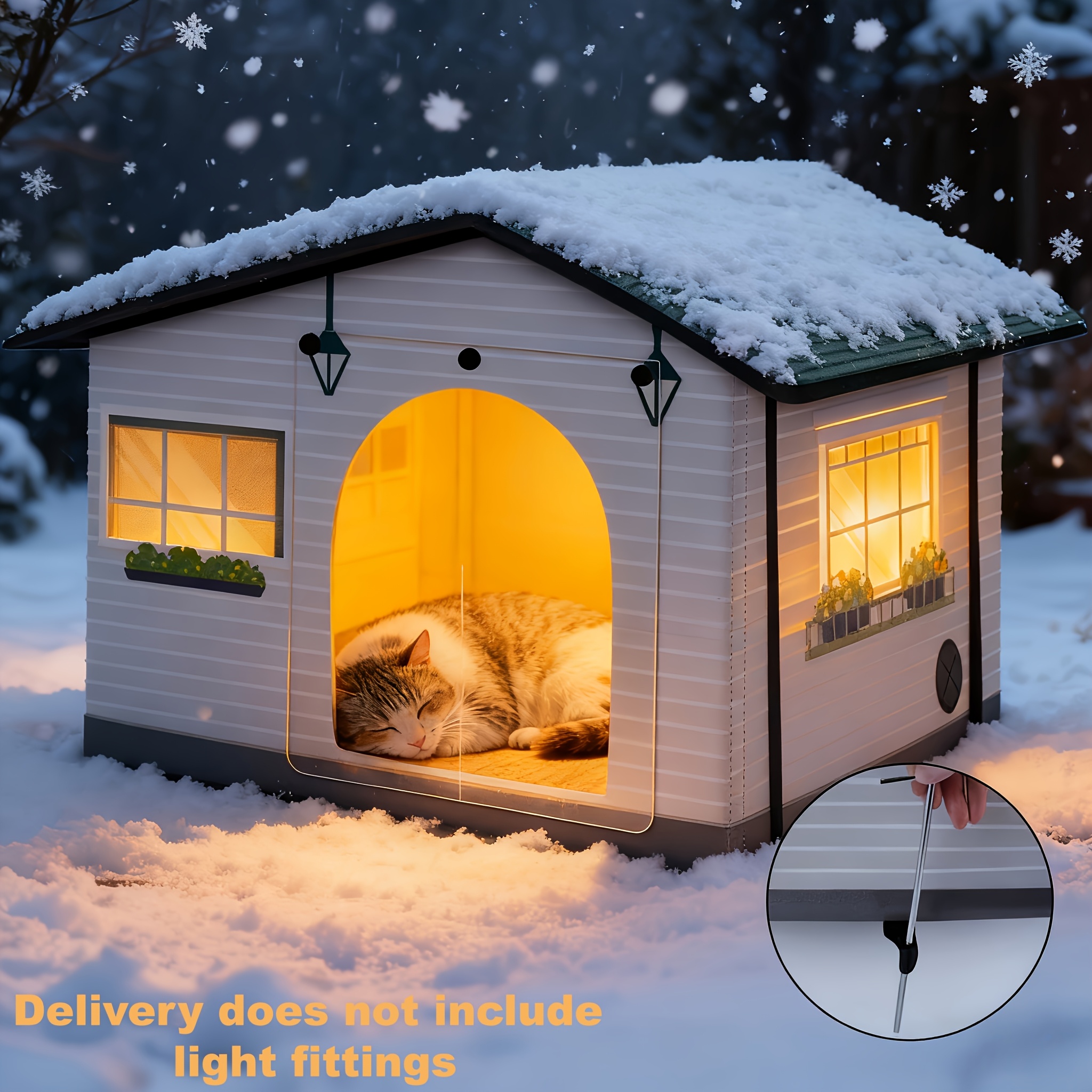 cat houses for outdoor cats sold on Temu United States