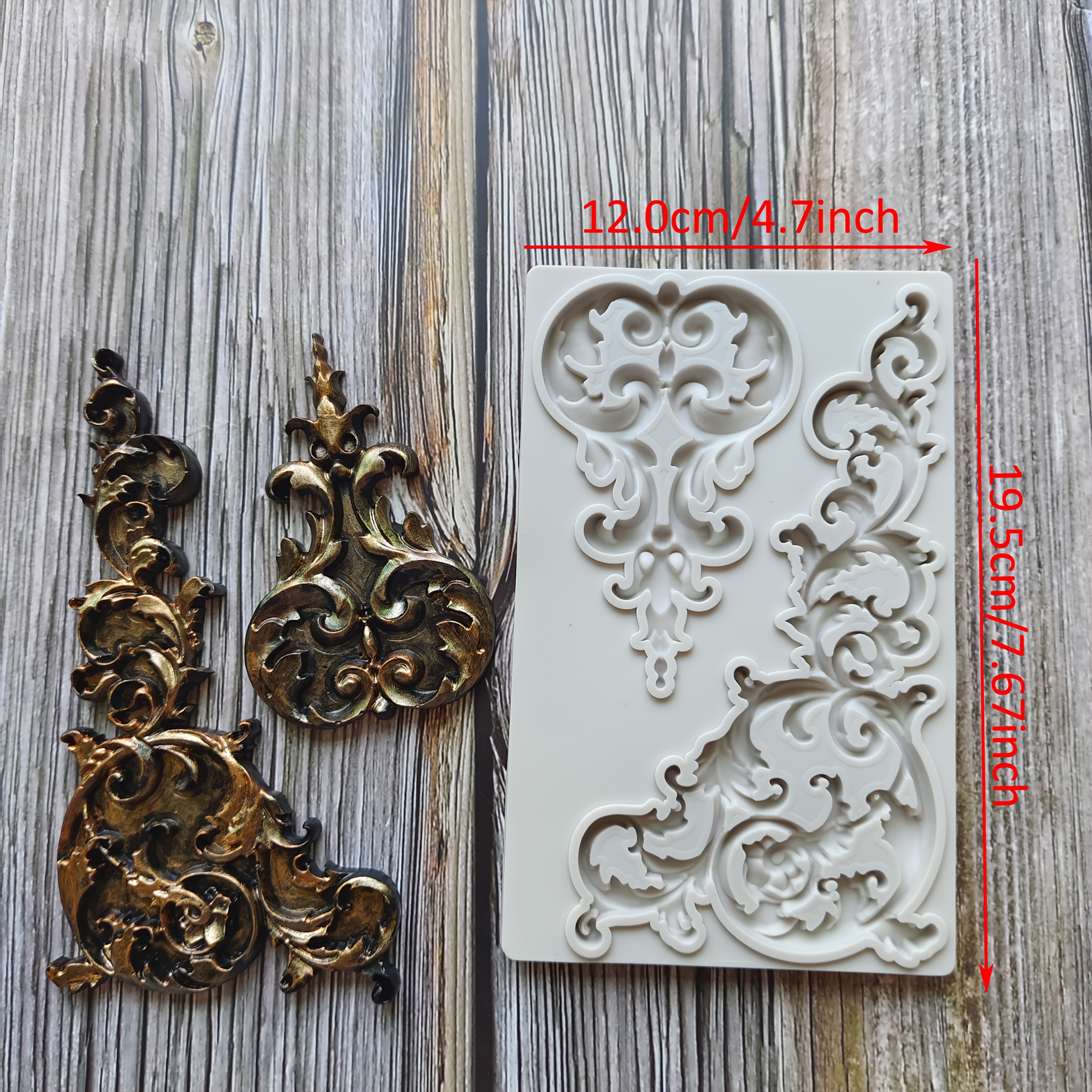 Image of Reusable -grade Silicone Cake Mold Compatible For Fondant, & - Tribal/indigenous Cupcake Decorating Molds With Release,, Microwave & Dishwasher - Wedding & Birthday Party Baking Tool