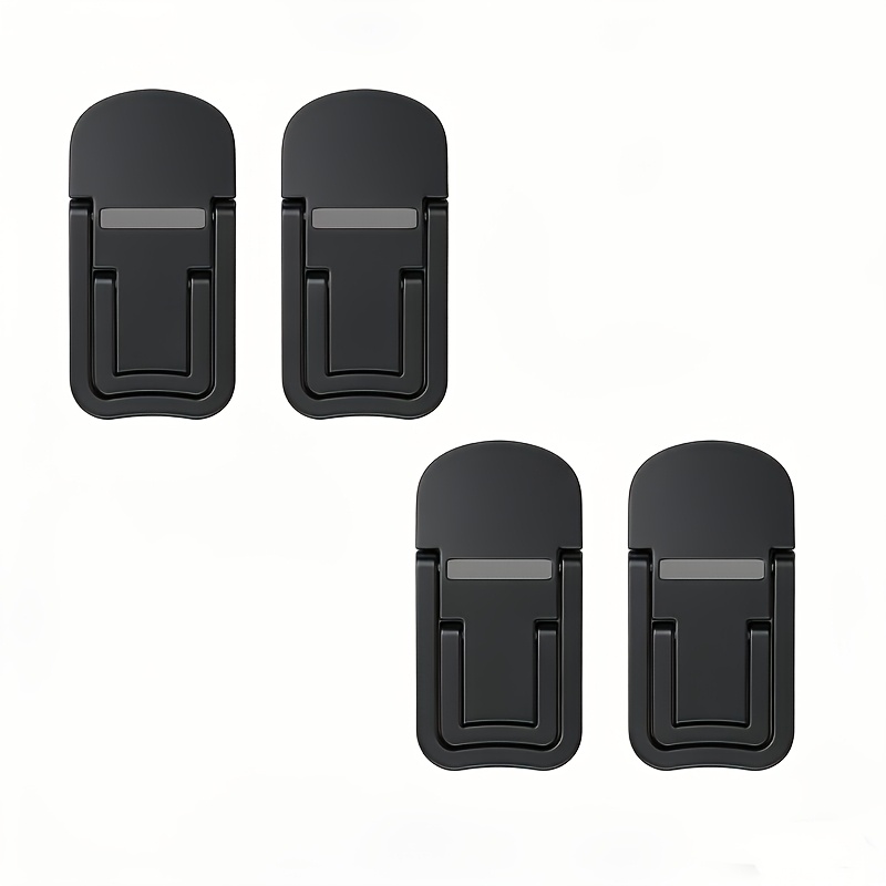 TEMU 4 stuks Draagbare Mini Onzichtbare Laptop Standaard, 2-Niveau Verstelbaar/1-Niveau - Ergonomische Typen en Koelende Bureau Verhoging