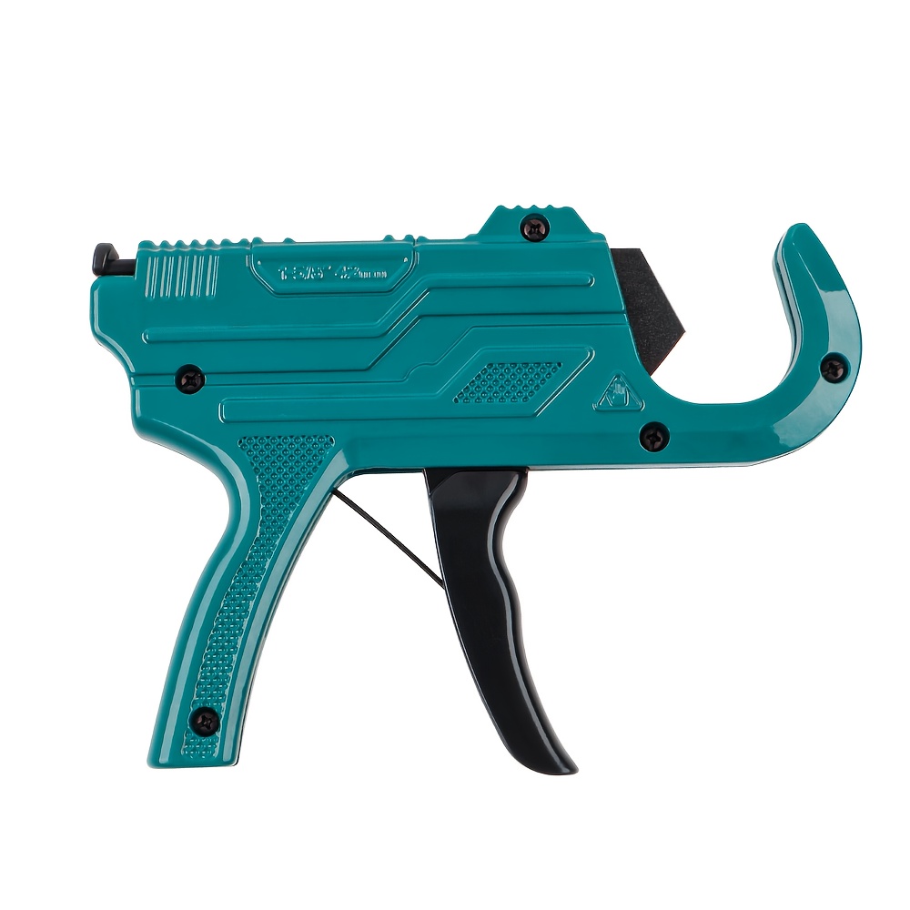 TEMU Coupe-tube professionnel de type pistolet en PVC, ciseaux pour tuyaux en plastique, coupe-tube à cliquet, coupe rapide, 42 mm (1-5/8"), acier