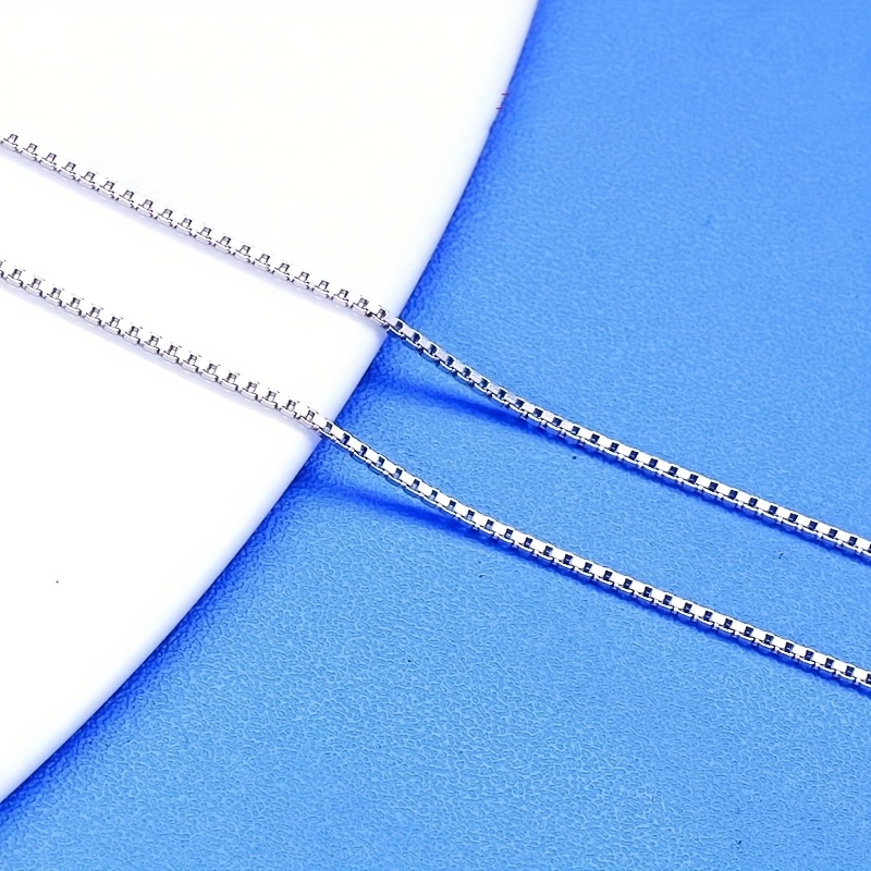S925 Silver Thin Necklace for Women Durable Everyday Chain