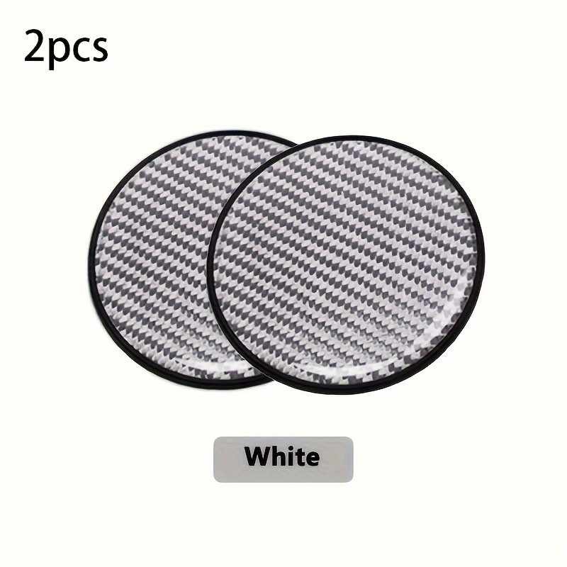 Print Coaster Car 5d Carbon Fiber High Brightness Pvc Rubber Temu New
