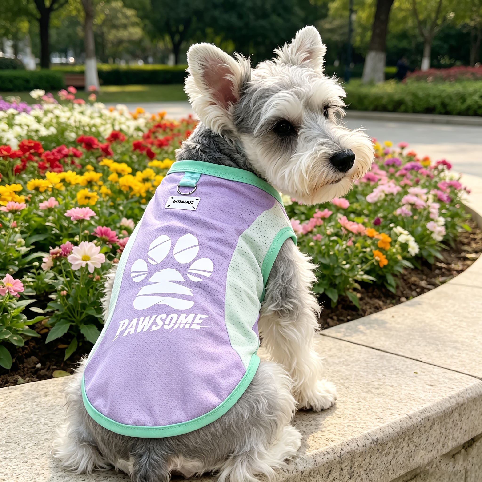 TEMU Summer Cool Pet Cooling Clothing, Personalized Thin Breathable Mesh Comfortable Cat Vest, Suitable For Small And Medium-sized Dogs Outdoor