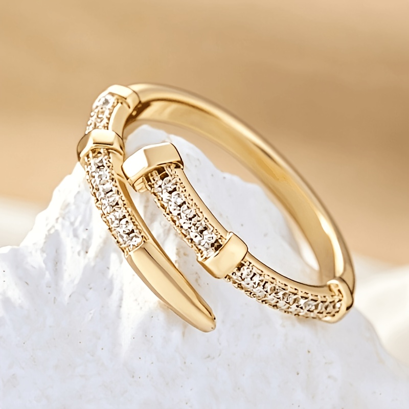 TEMU 1 stuks 18K vergulde damesmode niche design slangbeen , en zweetbestendig, perfect voor dates, shoppen, strandvakanties, verjaardagen, Kerstmis,