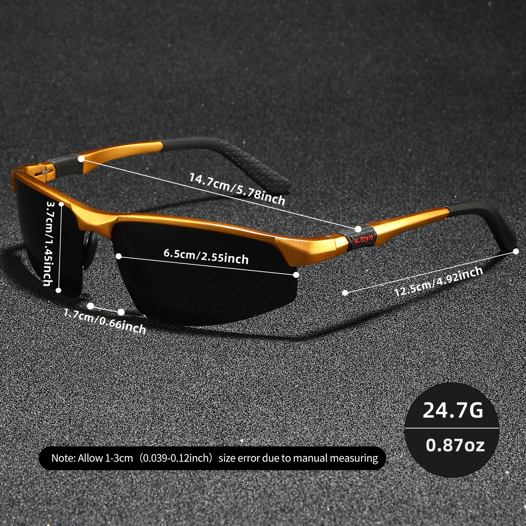 Men's RIVSAR Polarized Sunglasses for Outdoor Activities
