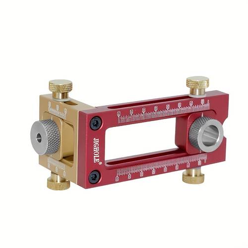 2 in 1 drilling guide pin joint drilling bed cabinet screw punching locator woodworking hole drill bit set 4 hole 6 8 10 12 pin tool