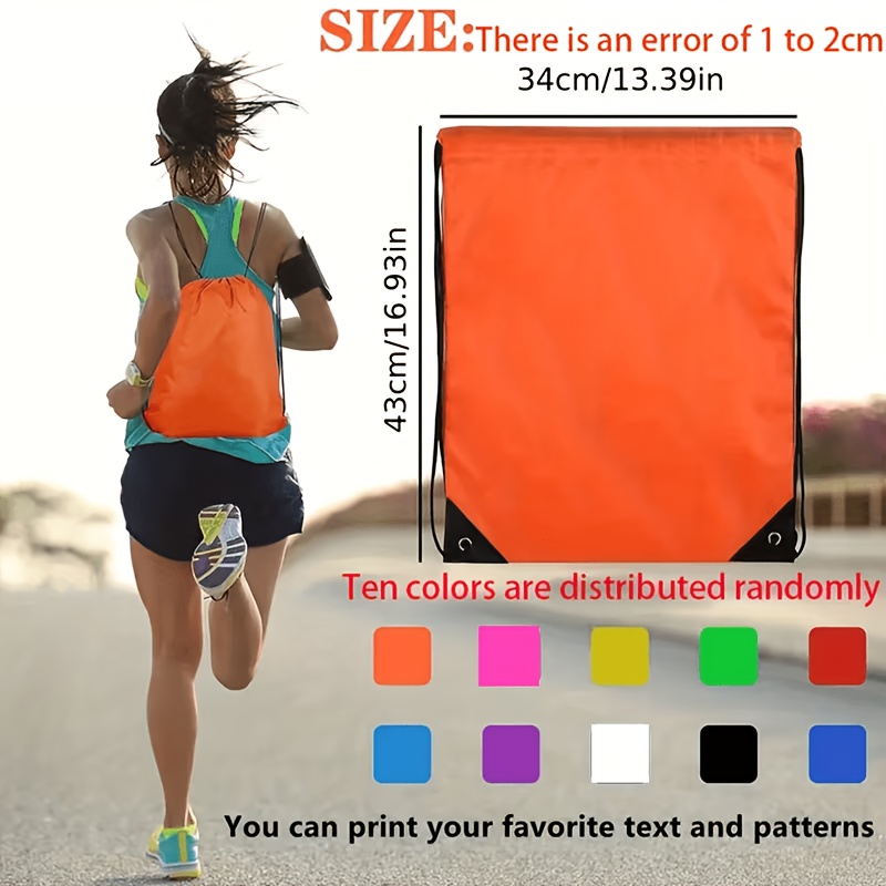 40pcs Customizable Climbing Rope Bag, Durable Polyester Material