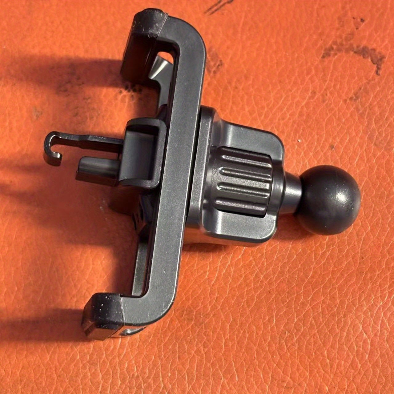 TEMU Rotation Universal Car Air Vent Clip Cell Phone Holder Stand 17mm Ball Head Base Car Air Outlet Hook Clamp Accessories Auto Gps Brackets