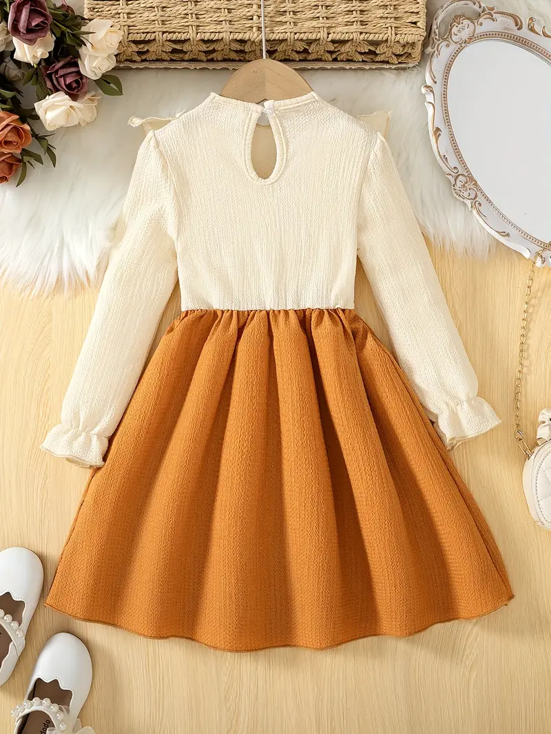 ' Elegant A-Line Dress with Lace Collar & Bow Waist - Long Sleeve Smock Dress, Fitted Bodice & Full Skirt * Machine Washable Party Wedding Guest Dress ... ' Elegant A-Line Dress with Lace Collar & Bow Waist - Long Sleeve Smock Dress, Fitted Bodice & Full Skirt * Machine Washable Party Wedding Guest Dress ...