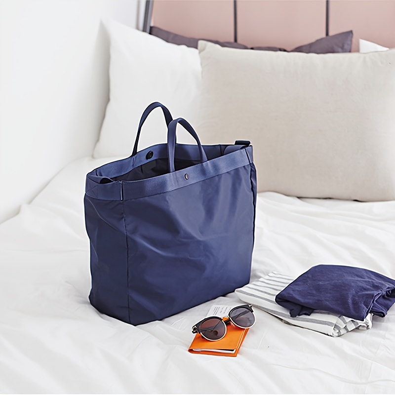 

Nylon Tote Storage Bag, Versatile Travel Gym Duffel With Shoulder Strap, Durable Crossbody Handbag