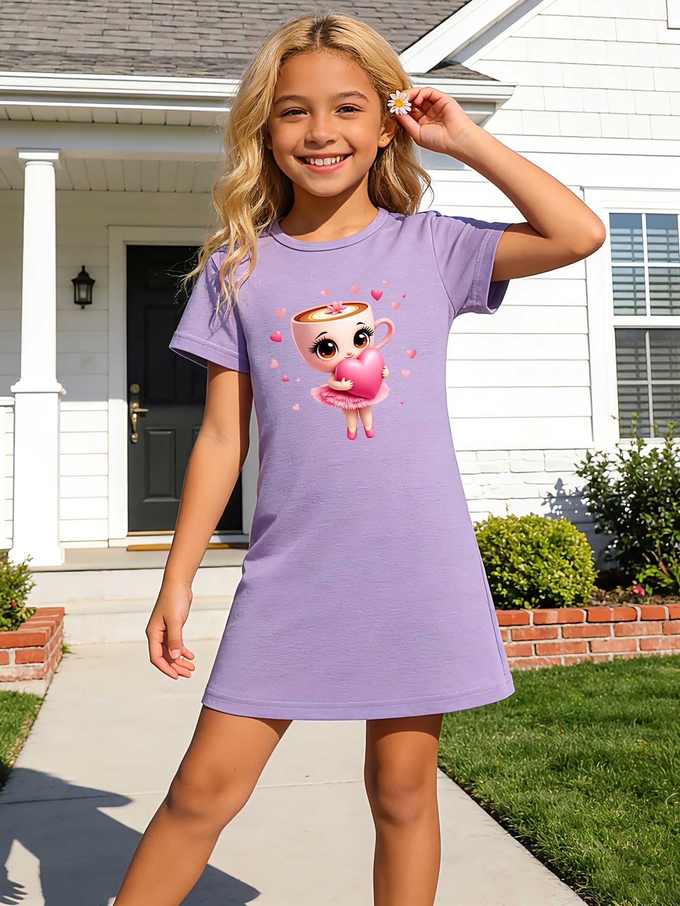 casual dresses for 8 year olds girl dresses 8 years sold on Temu Philippines