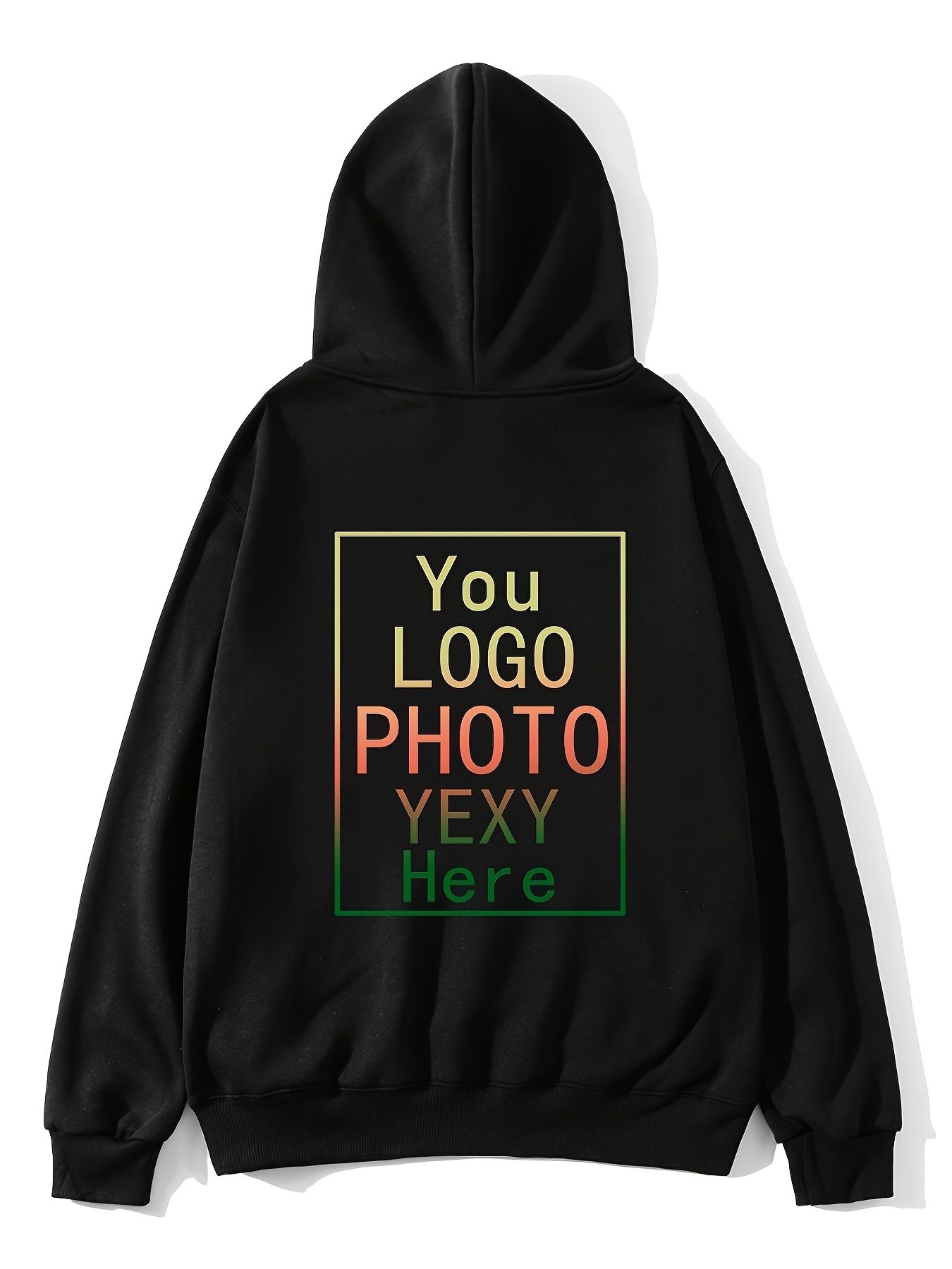 personalisiertes foto/text hoodie logo/foto/text Temu Germany
