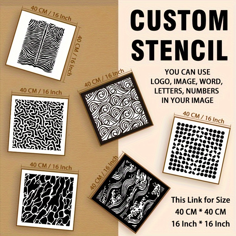 Custom Made Stencils - Temu