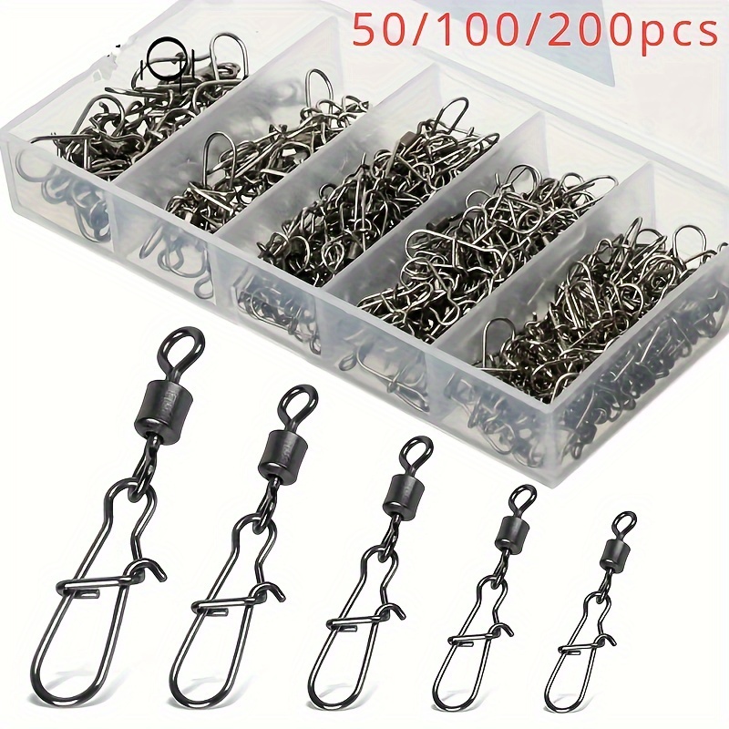 

King 50//200pcs Set Of Fishing Connector Fishing Gear Kit