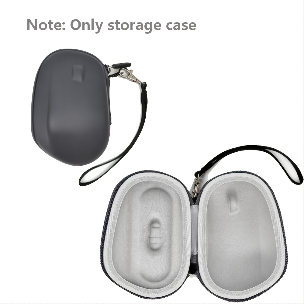 Compatible Case For Master 3s/3/2s Wireless Mouse - Hard With Receiver Storage & Soft -scratch | Compatible For 2/2s/companion | Travel Case (white)