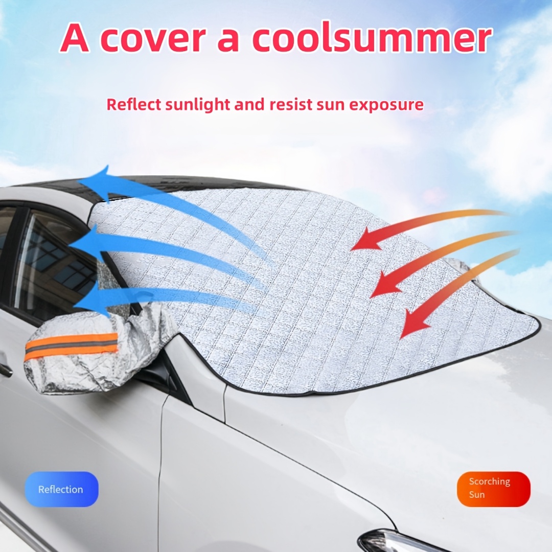 

1pc Windshield Sun & - , Protection Against Frost, & Cold Weather