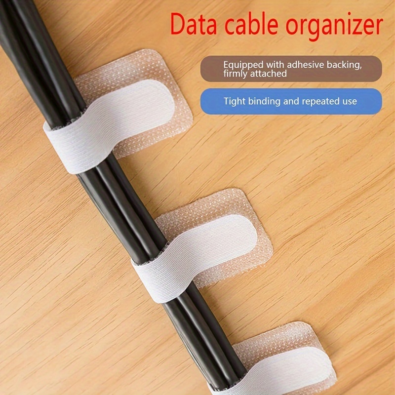 

5/10/20pcs Organizer , -adhesive & Management , Reusable For Computer, Desk
