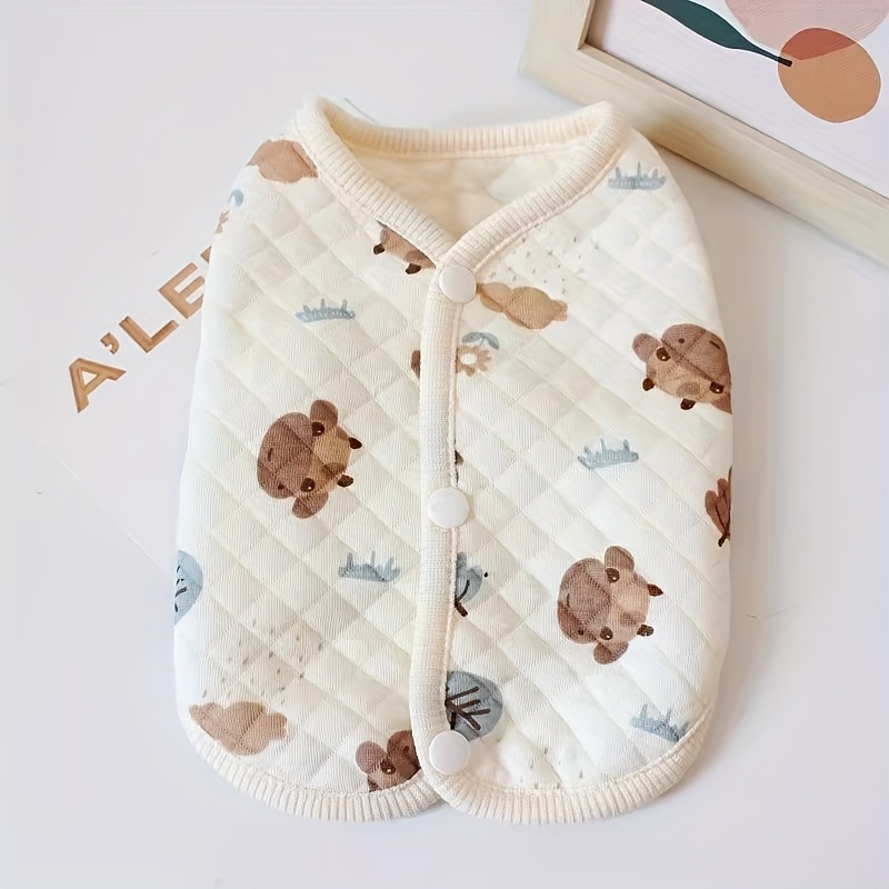 TEMU Fall Winter New Dog Clothes Vest