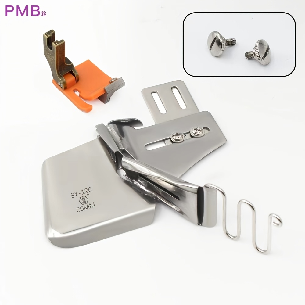 TEMU Ensamblador de bordes de calidad para máquina de coser de mesa de carrete y pico a , con un prensatelas de teflón resistente al , fácil de