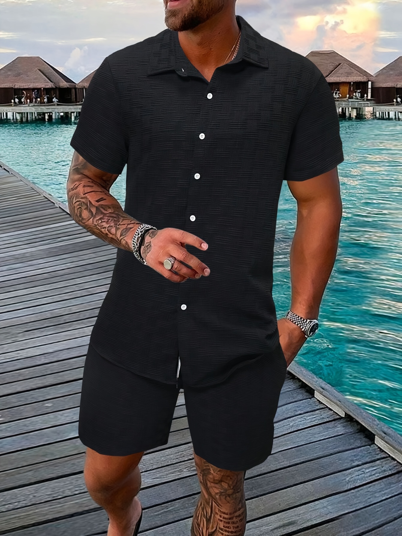 Outfit Playero Como Vestir Elegante En La Playa Hombres Outfit