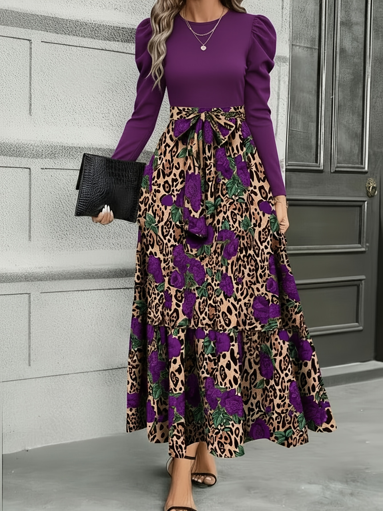 sachin and babi light blue dress how to style long dress in winter main image 0