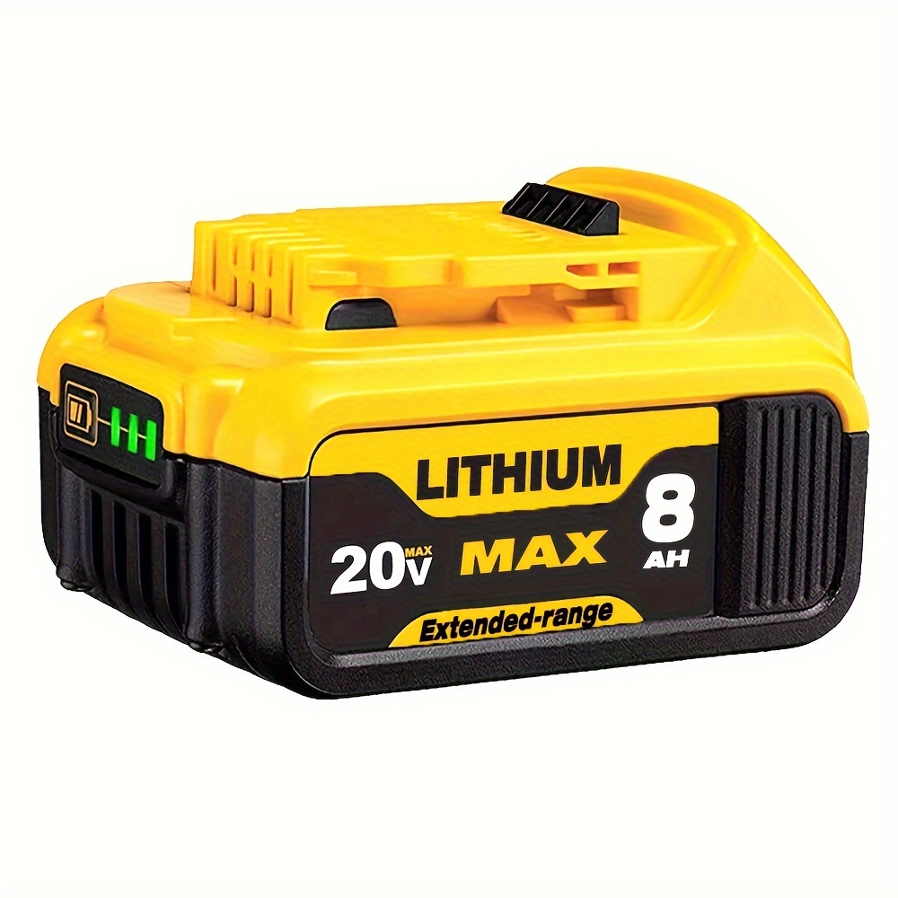 Dewalt 20v max xr 8ah lithium battery hotsell