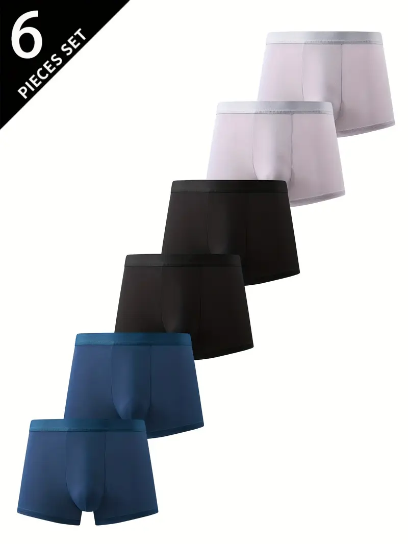 pack bóxers transparentes hombre fibra ice ropa Temu Chile