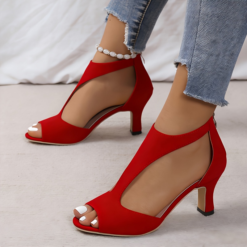 womens summer sandals and dress shoes plus size chunky heel sandals suitable for parties daily commuting and office wear womens shoes formal shoes and red womens sandals womens high heeled sandals women shoes