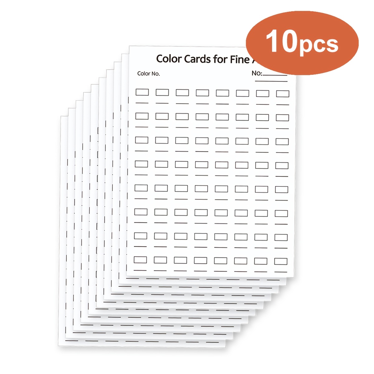 color card sold on Temu Australia